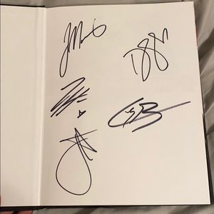 why don’t we in the limelight signed book